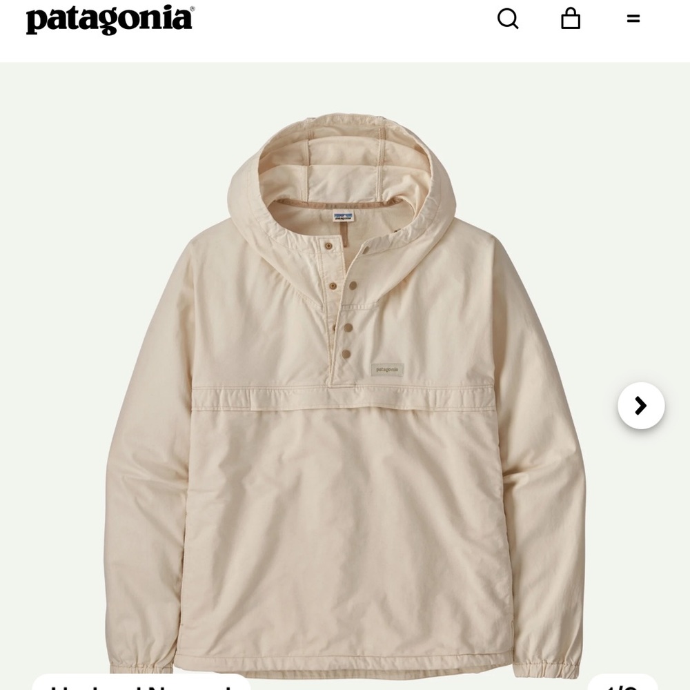 New Patagonia Anorak Pullover